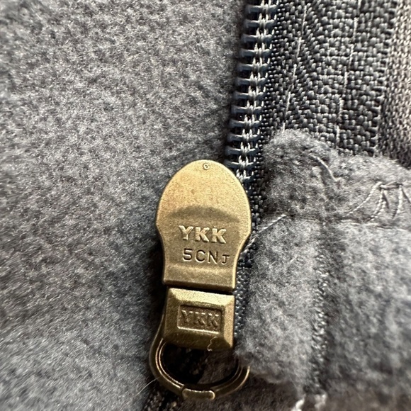 COLUMBIA Mens Full Zip YKK Blue Fleece Jacket Sweater Medium M - Picture 2 of 7